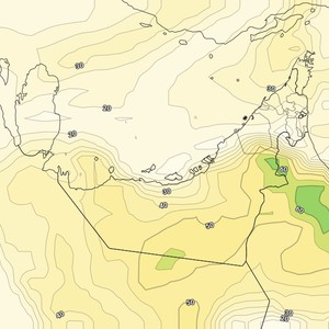 الإمارات | فرصة لتكون السحب الركامية الممطرة شرقاً امتداداً نحو بعض المناطق الداخلية.تفاصيل   