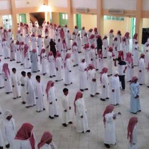 إلغاء الطابور الصباحي في مدارس الرياض بسبب الموجة الباردة