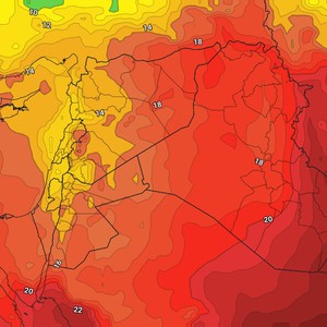 الأردن: هل تحمل الأمطار؟.. كتلة هوائية لطيفة تؤثر على المملكة بدءًا من الثلاثاء