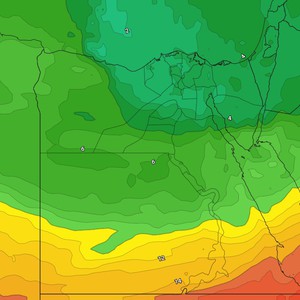مصر | ارتفاع مؤقت الجمعة وتيارات هوائية رطبة تجلب زخات من الأمطار السبت