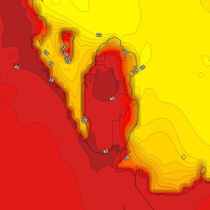 قطر | كتلة هوائية حارة الخميس والجمعة ودرجات الحرارة تلامس ال40 درجة مئوية   