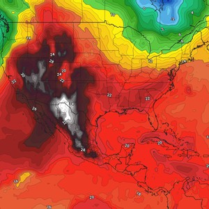 أمريكا الشمالية | فصل صيف وزخات ثلجية يوم الخميس نتيجة انحدار هواء شديد البرودة . كيف ذلك؟