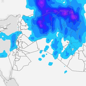 العراق | حالة من عدم الاستقرار الجوي الثلاثاء والأربعاء تترافق بالأمطار الغزيرة أحياناً في بعض المناطق 
