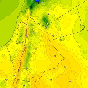 ارتفاع على درجات الحرارة ودفء نسبي على الطقس في غزة يخفف من الأعباء على قاطني الخيم الأيام القادمة
