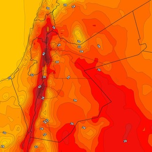 الأردن: انتقال الأجواء من اعتدال الخريف إلى حرارة الصيف نهاية الأسبوع