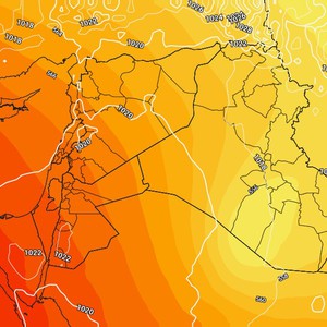 النشرة الأسبوعية للكويت | امطار رعدية غزيرة بداية الأسبوع على مناطق واسعة من الدولة