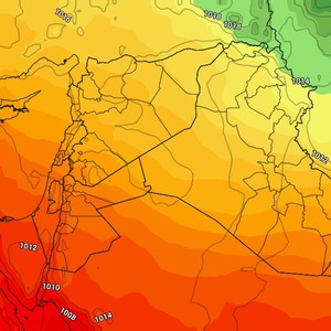 العراق - نهاية الأسبوع | ارتفاع تدريجي على درجات الحرارة خاصة في الأجزاء الشمالية والغربية   