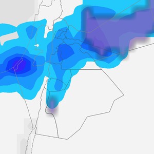 الأردن | تفاصيل أولية للمناطق المشمولة بتوقعات الثلوج في البادية الشرقية في المملكة يوم الأحد
