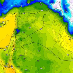 العراق - نهاية الأسبوع | تنبيه من صقيع مُتوقع على اجزاء من الجبال الشمالية ودرجات الحرارة تلامس الصفر المئوي في تلك المناطق 