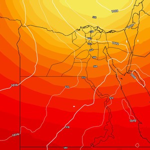مصر | تقلبات حرارية كبيرة على الأجواء خلال ماتبقى من أبريل وفرص لبعض الأمطار المحلية شمالاً