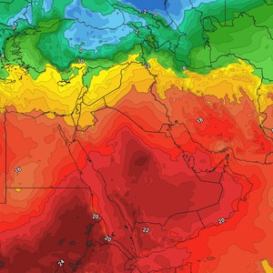 الخليج العربي | الأجواء الباردة مُستمرة شمال السعودية وزخات من الأمطار على بعض المناطق الأيام القادمة     