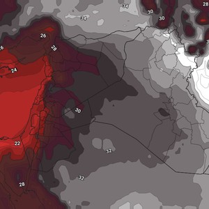 الأردن على أطراف الكتلة الهوائية الحارة نهاية الأسبوع ولاموجات حر في المدى المنظور