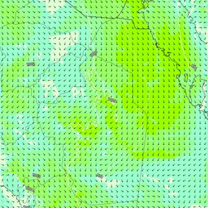 نشاط على رياح البوارح  السبت و الأحد وأمطار على جنوب غرب السعودية 