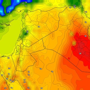 العراق - من جديد | ارتفاع تدريجي وكبير على درجات الحرارة والعُظمى تلامس ال40 مئوية نهاية الأسبوع