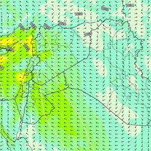 إرتفاع تدريجي على درجات الحرارة مع طقس مُستقر ونشاط تدريجي على الرياح الشرقية حتى الثلاثاء