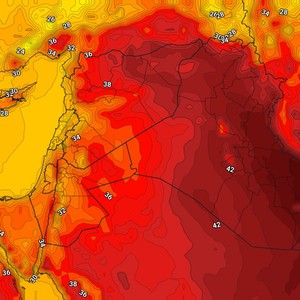 العراق | انخفاض على درجات الحرارة ثاني وثالث أيام العيد وتنبيه من استمرار الأجواء المُغبرة     