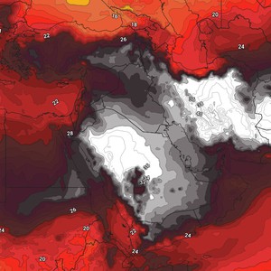 هام - الأردن | الكتلة الحارة تؤثر بشكل مباشر على هذه المناطق منتصف ونهاية الأسبوع(تفاصيل)