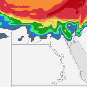 مصر | تفاصيل منخفض جوي مُترافق بجبهة هوائية باردة تعبُر البلاد فجر الأربعاء 26-01-2022