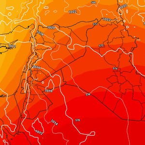 الأردن: أول امتداد لمنخفض البحر الأحمر لهذا الشهر يومي الجمعة والسبت