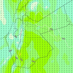 الاردن - نهاية الاسبوع | عودة الرياح الشرقية وأجواء جافة في عموم مناطق المملكة 