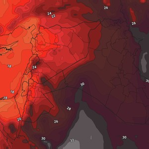ارتفاع مؤقت على درجات الحرارة نهاية الأسبوع يسبق كُتلة هوائية معتدلة بهذا الموعد