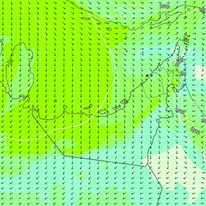 الإمارات | رياح شمالية غربية تهب على الدولة نهاية الأسبوع وتتسبب في انخفاض درجات الحرارة