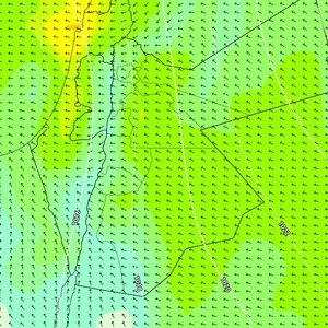 نشاط تدريجي على سرعة الرياح الشرقية لتصل ذروة نشاطها يوم الثلاثاء