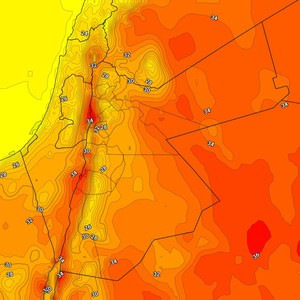 الأردن | درجات الحرارة حول إلى أعلى من مُعدلاتها الجمعة واستمرار الاجواء الربيعية المشمسة