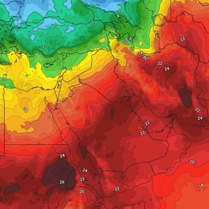 مصر | كُتلة هوائية ذات درجات حرارة أبرد من المُعتاد تندفع نحو البحر المُتوسط وتطال تأثيراتها الجمهورية الأيام القادمة