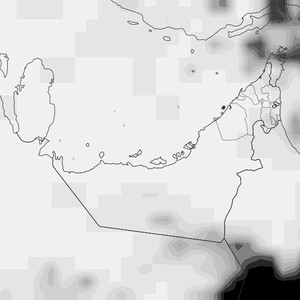 الإمارات - المركز الوطني | طقس غائم جزئيا إلى غائم مع فرصة سقوط أمطار على هذه المناطق