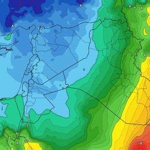 الأردن | على الرغم من دخول الربيع ... برودة الشتاء تزور المملكة اعتباراً من ليل الأربعاء/الخميس و لكن دون ترافق هذه الأجواء بهطولات مطرية هامة