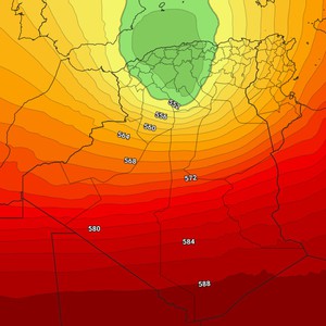 الجزائر مجدداً | سلسلة اضطرابات جوية خلال الاسبوع الحالي 