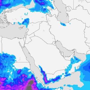 تمدد الفاصل المداري وأمطار رعدية مصحوبة بالبَرَد على أشد مناطق الأرض جفافًا