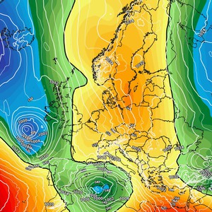 منخفض جوي ماطر على بلاد الشام وآخر محمل بالثلوج على المغرب العربي