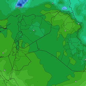 العراق | مربعانية الشتاء تبدأ بكتلة هوائية باردة نسبياً وأحوال جوية غير مُستقرة تشمل العاصمة بغداد