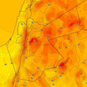 الأردن: المملكة تودّع الليالي اللطيفة وتستقبل ليالي حارة نسبيًا بدءًا من نهاية الأسبوع الحالي