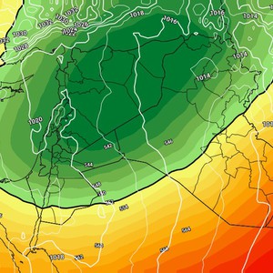 الأردن | المملكة على موعد مع طقس شديد البرودة ومُراقبة تعمق الكتلة الهوائية القطبية من جديد مُنتصف الأسبوع  