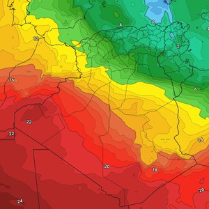 الجزائر وتونس | مُراقبة مُنخفض جوي وكُتلة هوائية باردة مطلع الأسبوع القادم