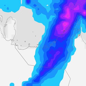 Émirats arabes unis : Un système de basse pression accompagné de fortes pluies et d&#39;orages touchera le pays en fin de semaine.