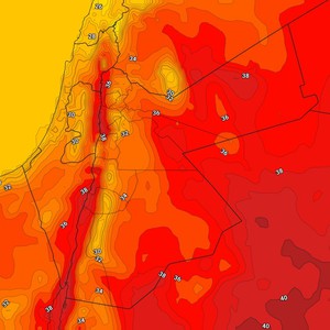 الأردن: يُعاود الهواء الحار اقترابه من المملكة نهاية الأسبوع فكم تصل العظمى في عمان؟
