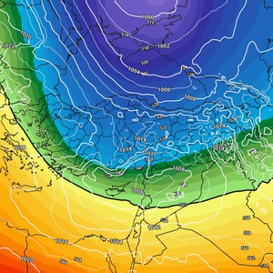 A huge polar air mass in eastern Europe: Why is it not expected to reach the Levant?