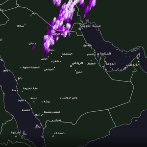 الكويت - تحديث الساعة 8:10 مساءً | سُحب رعدية ماطرة تتقدم نحو الدولة الساعات القادمة 