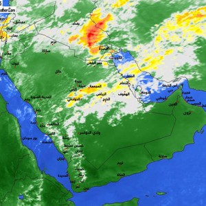 سحب كثيفة متصلة بين بلاد الشام والسعودية ضمن حالة جوية إقليمية نادرة