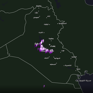 العراق - تحديث الساعة 4:20م | سحب رعدية على بعض المناطق الوسطى والغربية تترافق بزخات من الأمطار واستمرار حالة عدم الاستقرار الجوي