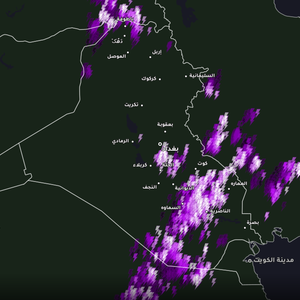 العراق - تحديث الساعة 8:00 مساءً | رصد تشكل سُحب رعدية قوية على شمال وجنوب الدولة وتوصيات هامة من طقس العرب  