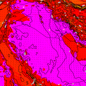 النظرة العامة المتوقعة لطقس الجزيرة العربية والعراق الأيام المقبلة مع نهاية تموز 