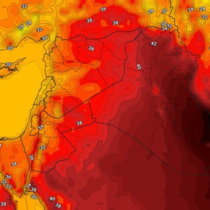 الأردن | تيارات هوائية مُعتدلة مُنتصف ونهاية الأسبوع وطقس صيفي مُعتدل إلى اعتيادي    