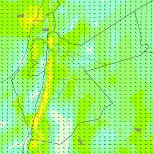 الأردن | نشاط على الرياح الجنوبية الشرقية نهاية الأسبوع وتوصيات بتجنب السباحة في البحر الميت