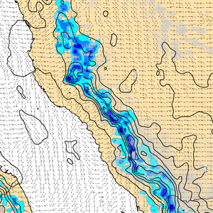 توقع زخات رعدية من المطر على مرتفعات جنوب غرب البلاد تستمر الأسبوع القادم 