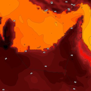 الإمارات - المركز الوطني للأرصاد | ارتفاع تدريجي على درجات الحرارة الأيام القادمة       